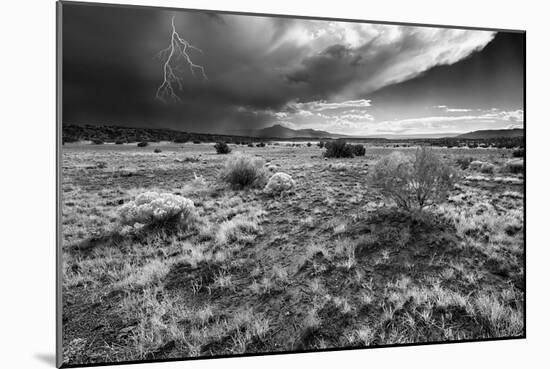 Storm over Abiquiu-Dean Fikar-Mounted Photographic Print