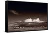 Storm Over Badlands-Steve Gadomski-Framed Stretched Canvas