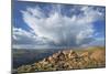 Storm over Beartooth Mountains, Montana.-Alan Majchrowicz-Mounted Photographic Print