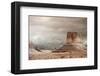 Storm over Monument Valley AZ-null-Framed Art Print