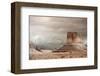 Storm over Monument Valley AZ-null-Framed Art Print