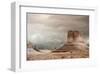 Storm over Monument Valley AZ-null-Framed Art Print