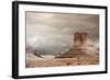 Storm over Monument Valley AZ-null-Framed Art Print