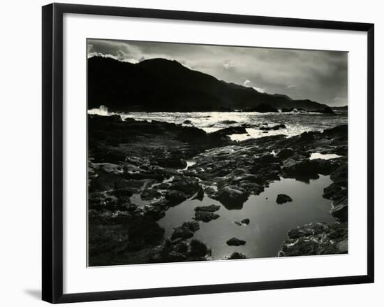 Storm Over Point Lobos, California, 1954-Brett Weston-Framed Photographic Print