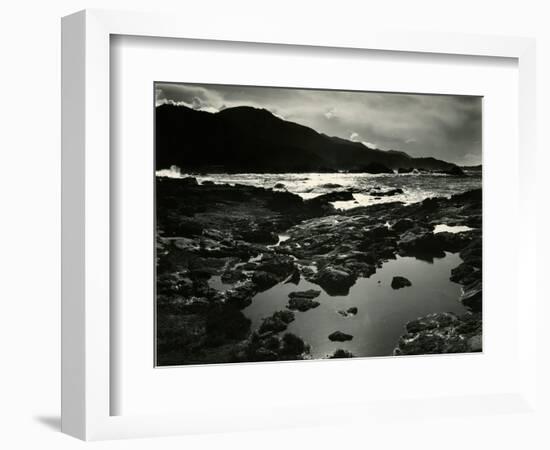 Storm Over Point Lobos, California, 1954-Brett Weston-Framed Photographic Print
