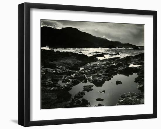 Storm Over Point Lobos, California, 1954-Brett Weston-Framed Premium Photographic Print