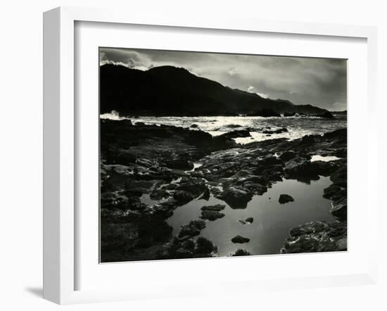 Storm Over Point Lobos, California, 1954-Brett Weston-Framed Premium Photographic Print