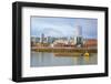 Storm over Portland and Willamette River, Portland, Oregon.-Craig Tuttle-Framed Photographic Print