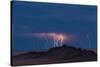 Storm Over Shiprock Dike New Mexico-Steve Gadomski-Stretched Canvas