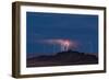 Storm Over Shiprock Dike New Mexico-Steve Gadomski-Framed Photographic Print