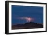 Storm Over Shiprock Dike New Mexico-Steve Gadomski-Framed Photographic Print