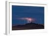 Storm Over Shiprock Dike New Mexico-Steve Gadomski-Framed Photographic Print