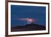 Storm Over Shiprock Dike New Mexico-Steve Gadomski-Framed Photographic Print