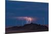 Storm Over Shiprock Dike New Mexico-Steve Gadomski-Mounted Photographic Print