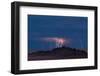 Storm Over Shiprock Dike New Mexico-Steve Gadomski-Framed Photographic Print