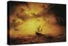 Storm Pa Havet-Marcus Larson-Stretched Canvas