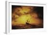 Storm Pa Havet-Marcus Larson-Framed Giclee Print