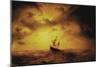 Storm Pa Havet-Marcus Larson-Mounted Giclee Print