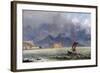 Storm Passing over Vesuvius, c.1840-50-Jacob George Strutt-Framed Giclee Print