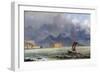 Storm Passing over Vesuvius, c.1840-50-Jacob George Strutt-Framed Giclee Print