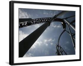 Storm Runner Rolleer Coaster at Hersheypark, Pennsylvania-Carolyn Kaster-Framed Photographic Print