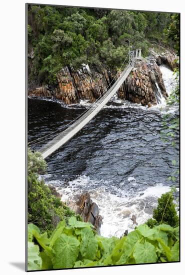 Storm's River Hiking Trail to Suspension Bridges over River Mouth-Kim Walker-Mounted Photographic Print