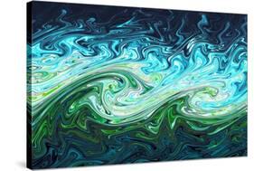 Storm Waves, Chaos Model-Eric Heller-Stretched Canvas