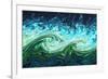 Storm Waves, Chaos Model-Eric Heller-Framed Photographic Print