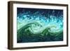 Storm Waves, Chaos Model-Eric Heller-Framed Photographic Print