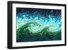 Storm Waves, Chaos Model-Eric Heller-Framed Photographic Print