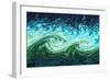 Storm Waves, Chaos Model-Eric Heller-Framed Photographic Print