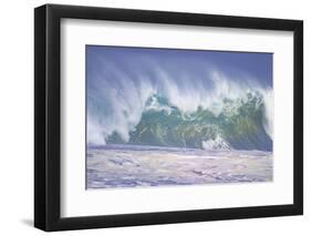 Storm waves, North Shore, Oahu, Hawaii-Stuart Westmorland-Framed Photographic Print