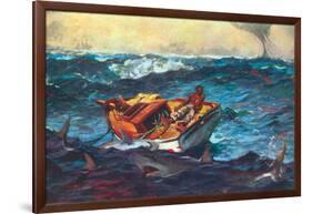 Storm-Winslow Homer-Framed Art Print