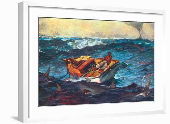 Storm-Winslow Homer-Framed Art Print