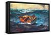 Storm-Winslow Homer-Framed Stretched Canvas