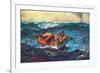 Storm-Winslow Homer-Framed Art Print