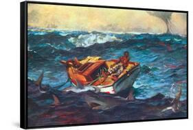 Storm-Winslow Homer-Framed Stretched Canvas