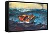 Storm-Winslow Homer-Framed Stretched Canvas