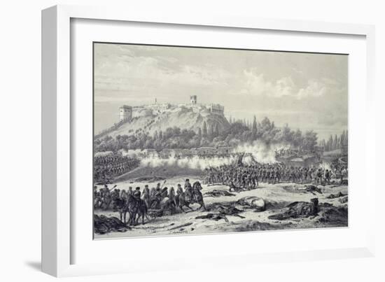 Storming of Chapultepec Castle by American Troops, September 14, 1847-Carl Nebel-Framed Giclee Print