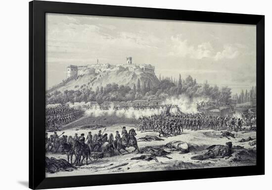 Storming of Chapultepec Castle by American Troops, September 14, 1847-Carl Nebel-Framed Giclee Print