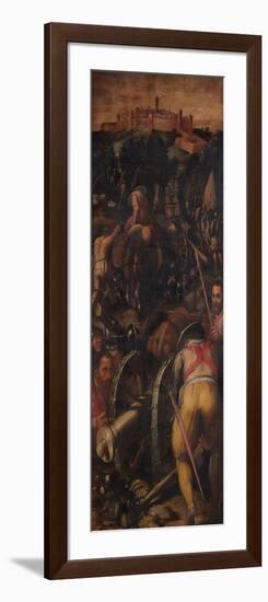 Storming of Monteriggioni, 1563-1565-Giorgio Vasari-Framed Giclee Print