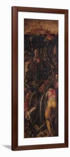 Storming of Monteriggioni, 1563-1565-Giorgio Vasari-Framed Giclee Print