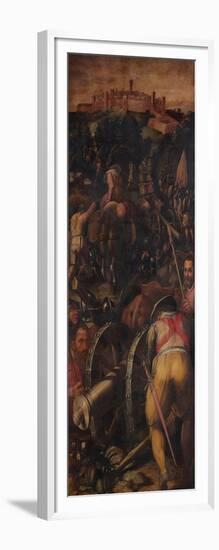 Storming of Monteriggioni, 1563-1565-Giorgio Vasari-Framed Giclee Print