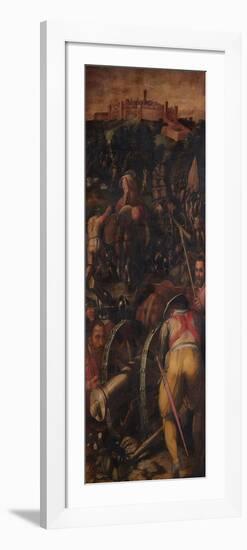 Storming of Monteriggioni, 1563-1565-Giorgio Vasari-Framed Giclee Print