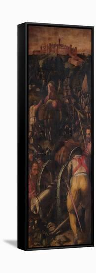 Storming of Monteriggioni, 1563-1565-Giorgio Vasari-Framed Stretched Canvas