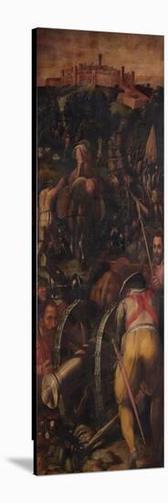 Storming of Monteriggioni, 1563-1565-Giorgio Vasari-Stretched Canvas