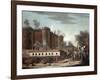 Storming of the Bastille, 14th July 1789-French School-Framed Giclee Print