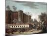 Storming of the Bastille, 14th July 1789-French School-Mounted Giclee Print