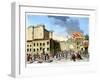 Storming of the Bastille, French Revolution, Paris, 1789-null-Framed Giclee Print