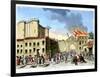 Storming of the Bastille, French Revolution, Paris, 1789-null-Framed Giclee Print